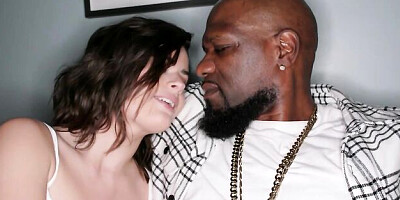 Divine Dharma Jones - brunette porn - Blacked Raw