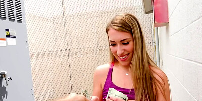 Bloke offered her cash in exchange for a blowjob