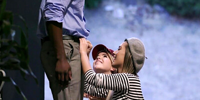 A couple of skinny girls are working in the MFF with a BBC