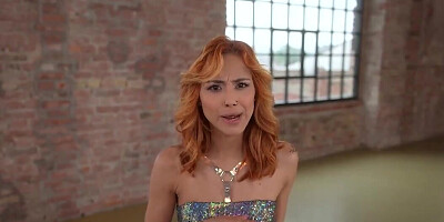 Veronica Leal fucked by a huge dick anally in point of view