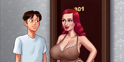 Summertime Saga - Tried To Put Baby Inside Becca's Step Mom - Animated Porn