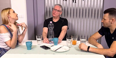 DADDY4K. Hans doesnt miss chance to fucked pussy of sons girlfriend (Lulu Love)