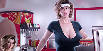 I Seduces My Milf Stepmom and Have Fun in Public - 3D Hentai Animated Porn With Sound - APOCALUST