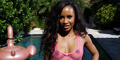 Demi Sutra gets Derrick's cock to rearrange her back end