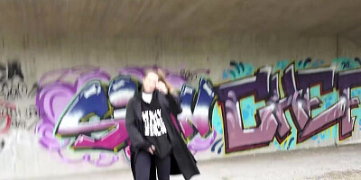 GERMAN SCOUT - Crazy German Tattoo Model Lisa Rocketcock Pickup for Casting Fuck