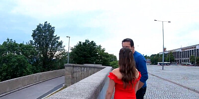 Old dude is going to watch his lady get fucked hard