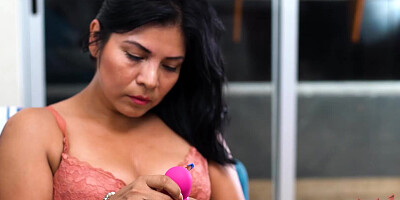 Submissive Peruvian stepmother gets fucked by stepson in secret from her old man