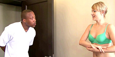 Nora Skyy Has A Horny Black Step Dad