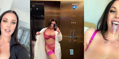 Angela White Gets Her HUGE Tits Titty Fucked By Step Son