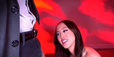 Astonishing girl Alexia Anders sucks and rides a hard cock