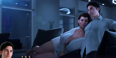 Apocalust #01 - A Lonely MILF seduces a pervert man who works with her Husband