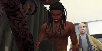 Japanese College Teen Pays Cuckold Stepfather's Debt - BLACKED BBC Gangbang - Wicked Whims