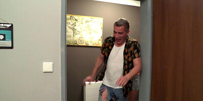 Fake Hostel - chaos as brunettes do anal and group of girls film blondes breakup sex on their phones