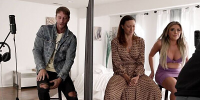 Bellesa Films featuring Cassie Del Isla and Vivianne DeSilva's blonde sex