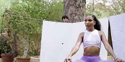 Good-looking Olivia's workout scene