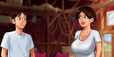 Summertime Saga #91 - nurse sucking naked patients dick