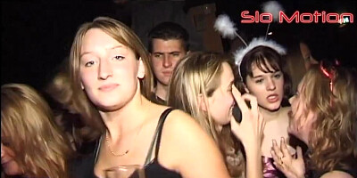 100% REAL DAMSELS Upskirts in Public (Night club #17)