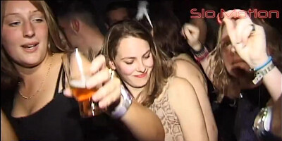 100% REAL DAMSELS Upskirts in Public (Night club #17)