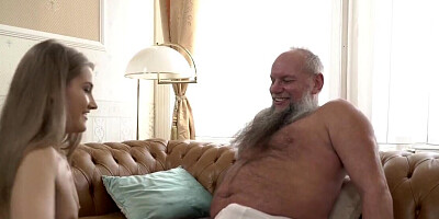 Teens with tight bodies fucking much older dudes HARD