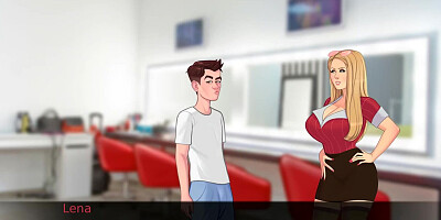 Lust Legacy Hentai game PornPlay Ep.5 naughty lingerie photoshoot with step mom