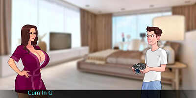 Lust Legacy Hentai game PornPlay Ep.5 naughty lingerie photoshoot with step mom