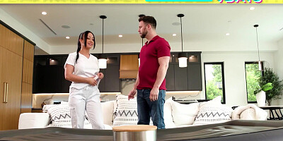 ADULT TIME - Seth Gamble First Time Slippery Nuru Massage From Big Titty Masseuse Jennifer White