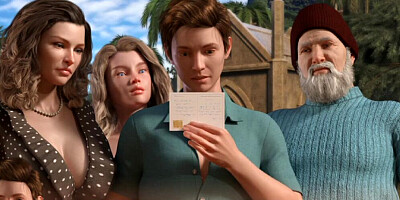 Treasure of Nadia Ep 1 - Hot Step Mom Comes To His House