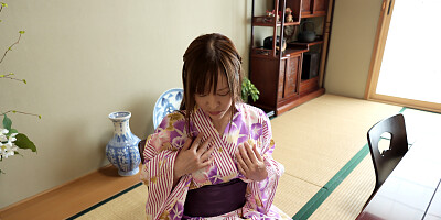 Asian MILF Renka Hoshimiya gets fucked by a neighbor