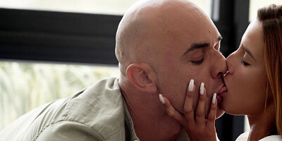 Gorgeous blonde is getting bonked by her horny lover