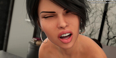 Milfy City v1.0 Final - Busty Submissive MILF Teacher Celia Gets Fucked Rough In The Ass And Creampied - #76