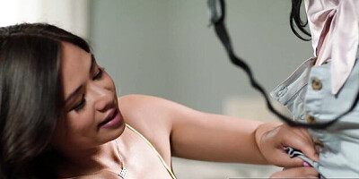 Jennifer and Scarlett's step-daughter sex