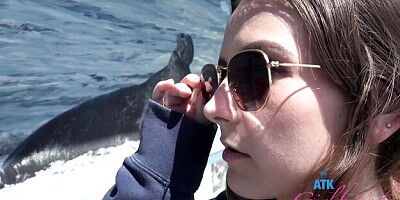 Creampie clip with passionate Serena Hill from ATK Girlfriends