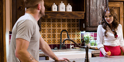 A couple makes up with a night of wild, passionate sex