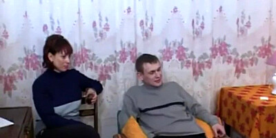 Russian mother gang bang