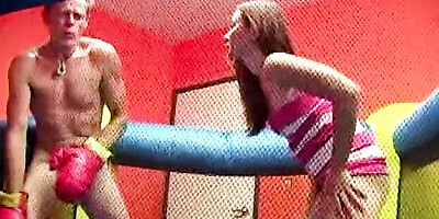 Beauteous chick's tugjob dirt