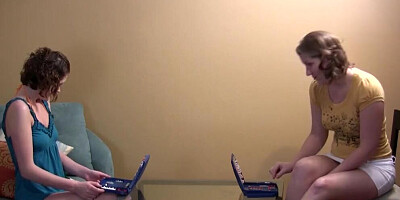 Two sexy girls are playing a friendly game of strip battleship