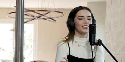 Chanel Camryn and Dante Colle's real female orgasm sex by Bellesa Films