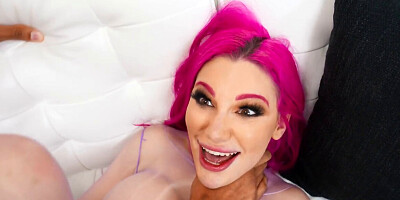 Lily Lou gets caught stealing and is punished with rough anal