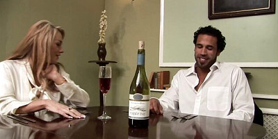 Shagging Moms - long blonde hair action