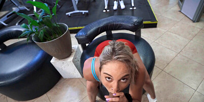 Kelsey Kane is a fitness diva with iron buns and hot twat