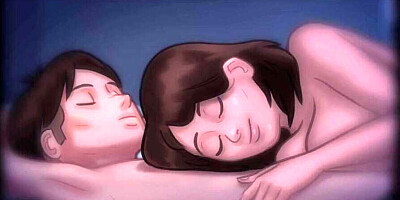 My stepmom with big tits loves sucking my cock and needs to fuck so bad! - Summertime Saga - Debbie - Part 3