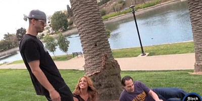 Hot ass ghetto Teanna Trump interracial