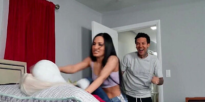 Tattooed guy punished for pranking his girlfriend