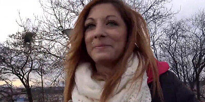 Pick-uper pays Euro couple for him to fuck the wife