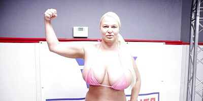 Face fuck smut with delicious London River and Joslyn Jane from Evolved Fights Lez