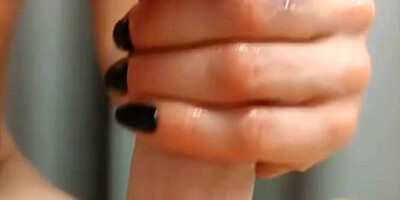 JOI how to ruin orgasm during handjob. He couldn't cum after two ruined orgasms. Even sex from behind didn't help.