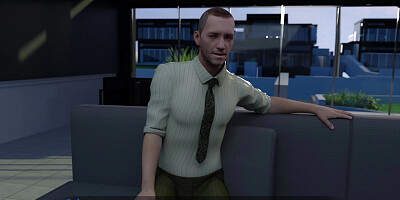 Away from Home 17 Sophia gave me a blowjob while her son stand next to the table and then i fucked her infront of her husband