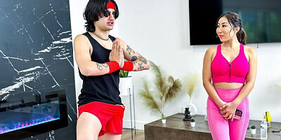 Energetic Pristine Edge and Dee Williams at cowgirl scene