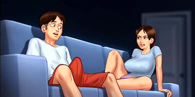 Summertime Saga #53 - Jenny's Foot Fetish - She Loves Making Guys Cum on Her Feet
