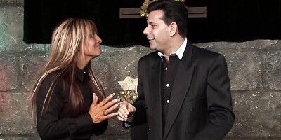 Stacey Saran's sideways sex sex by Shagging Moms